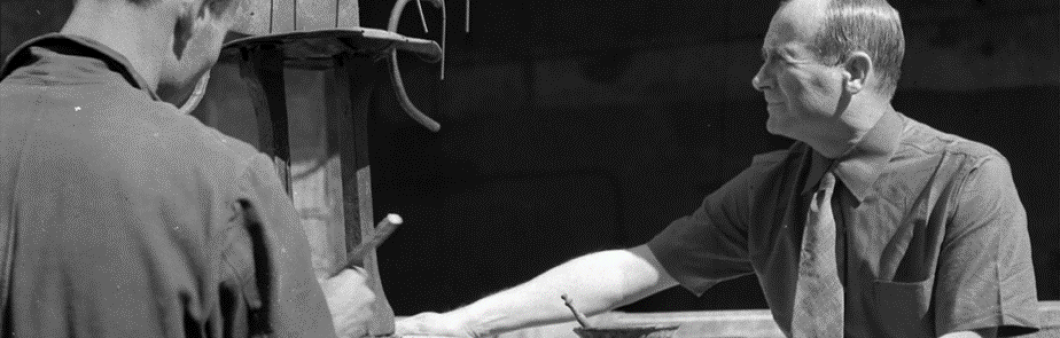 Joaquim Gomis, <em>Foneria Gimeno,</em>&nbsp;1944-1945<br />
Fons Joaquim Gomis, dipositat a l'Arxiu Nacional de Catalunya. Fundació Joan Miró, Barcelona.

&nbsp;
