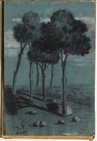 Landscape with Trees