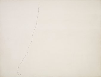 Pintura sobre fons blanc per a la cel·la d'un solitari (II)