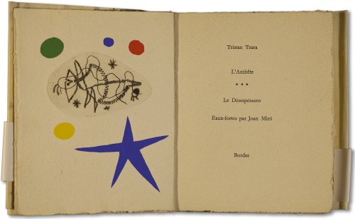 <p>L'antitête. Le désespéranto.&nbsp;Joan Miró, 1947. Fundació Joan Miró, Barcelona. &copy; Successió Miró, 2025.</p>