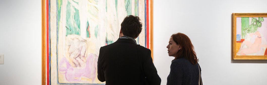 Visita a l'exposició Miró Matisse, més enllà de les imatges comissariada per Rémi Labrusse. © Fundació Joan Miró. Fotos: Edu Pedrocchi
