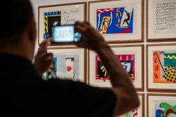 Inauguració pública de l'exposició Miró Matisse, més enllà de les imatges comissariada per Rémi Labrusse. © Fundació Joan Miró. Fotos: Pep Herrero